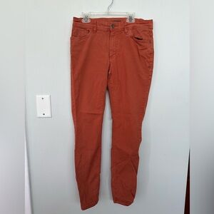 Toad & Co Pants Earthy Orange Skinny